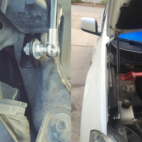 For Nissan Qashqai J10 Dualis 2006-2013 Front Bonnet Hood Modify Gas Struts Carbon Fiber Spring Damper Lift Support Absorber