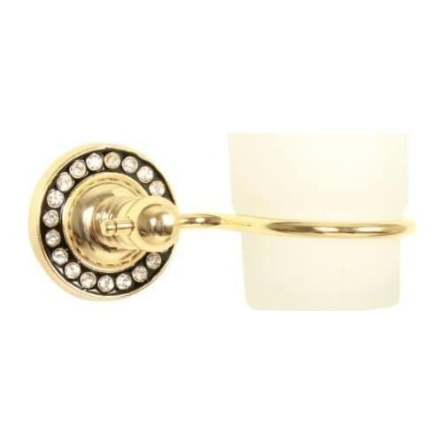 Contemporary Sapphire Lux Tooth Brush Holder