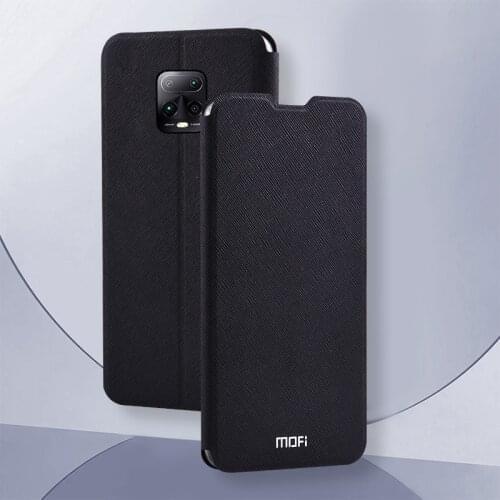 Mofi Slim Cases For Xiaomi Redmi 10X 4G 5G Case For Xiaomi Redmi 10X Pro Cover Flip PU Leather + TPU Funda Coque