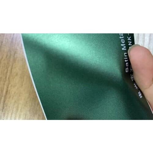 High-end raw materials Wrap Matte metallic dark Emerald Green Metallic Vinyl Wrapping Film For Car Sticker Bubble Free Car Vinyl