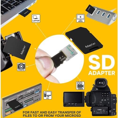 High speed micro sd card 8G 16GB 32GB 64GB 128GB Class 10 usb flash pen drive Memory Card Microsd SD card for Smartphone adapter