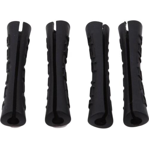4pcs Bicycle Brake Cable Housing Mtb Rubber Protective Sleeve Brake Cable Protectors Guides Bike Accessories