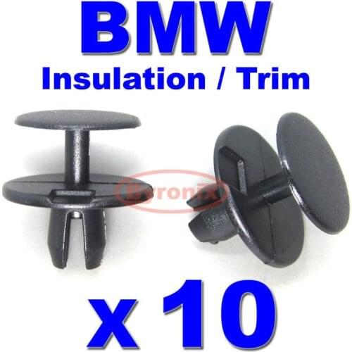 FOR BMW BONNET BOOT SOUND INSULATION TRIM CLIPS 3 5 7 E30 E32 E34 E38 E39 E65 E66