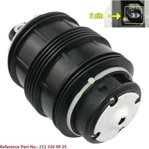 AP02 2 pins Rear Air Suspension Air Spring Bag Shock For Mercedes W211 S211 E320 E500 E350 E-Class 2113200925 A2113200925