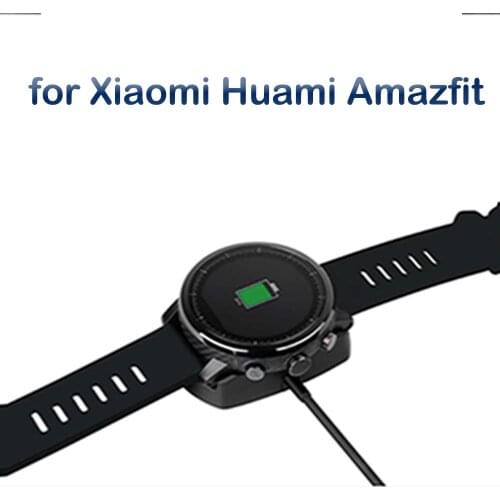 Fast USB Dock Charger Adapter Quick Charging Cable Stand Holder For Huami Amazfit 2 Stratos Pace 2S Sports Smartwatch Chargers