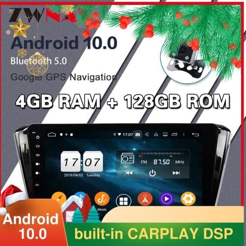 Carplay Android 10 Screen Car Multimedia DVD Player for Skoda Superb 2015-2018 GPS Navigation Audio Radio Video Stereo Head Unit