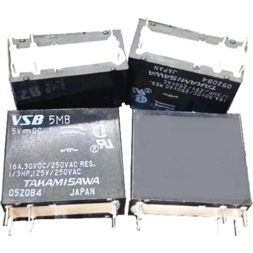 HOT NEW 5V relay VSB-5MB VSB 5MB VSB5MB 5VDC DC5V 5V 16A 6PIN