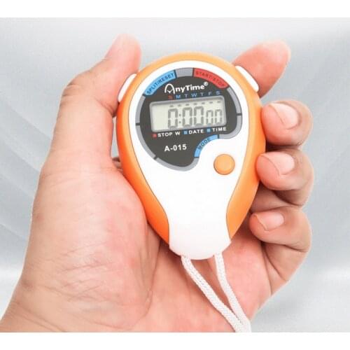 Hot Sale New Stopwatches Multi-Function Waterproof Electronic Digital Chronograph Time Stopwatch Timer for Sports 1pc