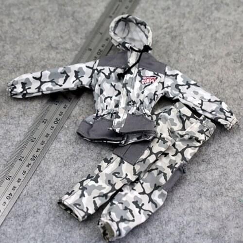1/6 Soldier Clothes Set Camouflage Boy Doll Body Clothes Accessories for 12' Action Figures Collection Toy Accessories