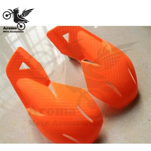 Colorful Universal Motorcycle Handguards Protectors Motorbike Motocross 22mm 7/8'' ATV dirt bike Hand Guards orange red yellow