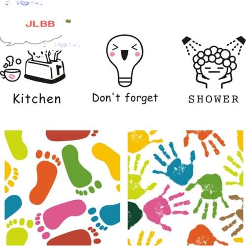 Creative Cute pattern Wall/Switch Sticker bathroom kitchen living room switch for home decoration art decals vinyl Stickers