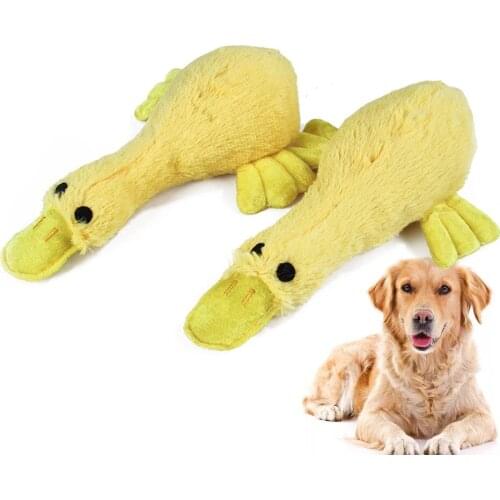 Creative New Products Plush Duck Dog Toy Teddy Small and Medium Pug Molar Teeth Training Pet Supplies