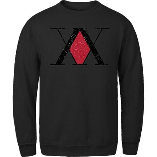 HUNTERXHUNTER Mens Sweatshirt Hip Hop Long Sleeve Hoody Male Outwear Tops Mans Clothing 2020 New Autumn Sudaderas Masculino