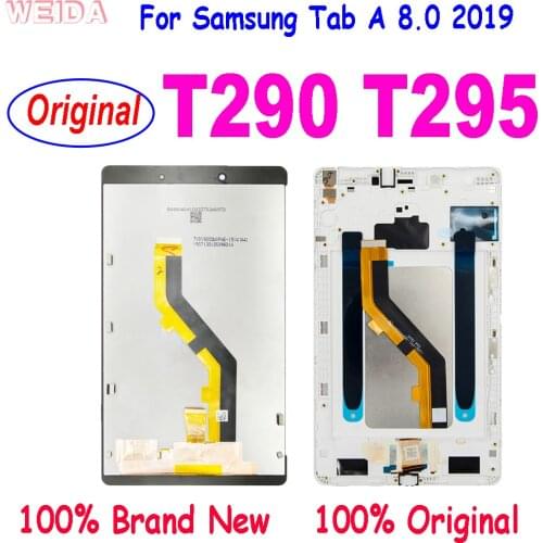Original 8.0" LCD For Samsung Tab A 8.0 2019 SM-T290 SM-T295 T290 T295 LCD Display Touch Screen Digitizer Glass Panel Assembly