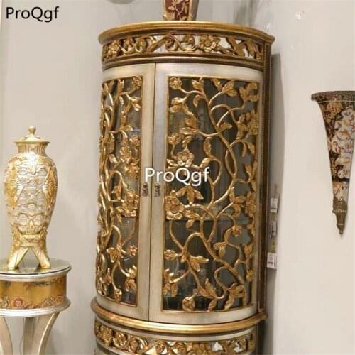 Prodgf 1Pcs A Set Castle European Elegant Big House Wine Cabinet
