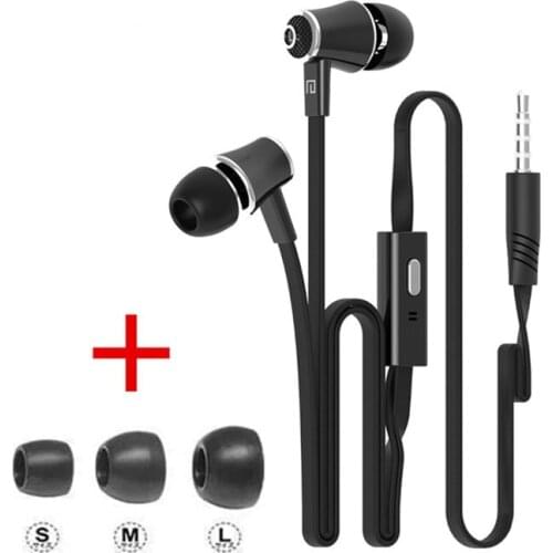 Langsdom Sport sweatproof wired in-ear Earphone JM21 portable gaming headset bass stereo earphones with microphone for music MP3