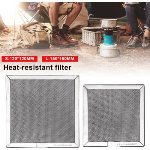 Stainless Steel Mesh BBQ Drill Mat Mini Folding Stove Grill Rack Holder Heat Resistant Grill Pad Kitchen Cooking BBQ OutdoorTool