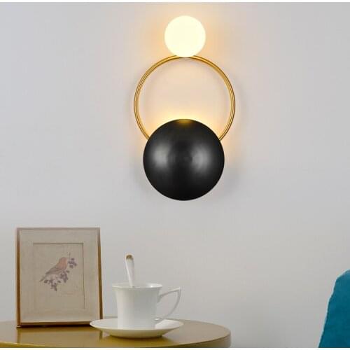 Modern Wall Sconces Creative Corridor Nordic Wall Light Corridor Living Room Background Wall Lamp led Luxury Bedside Lamp