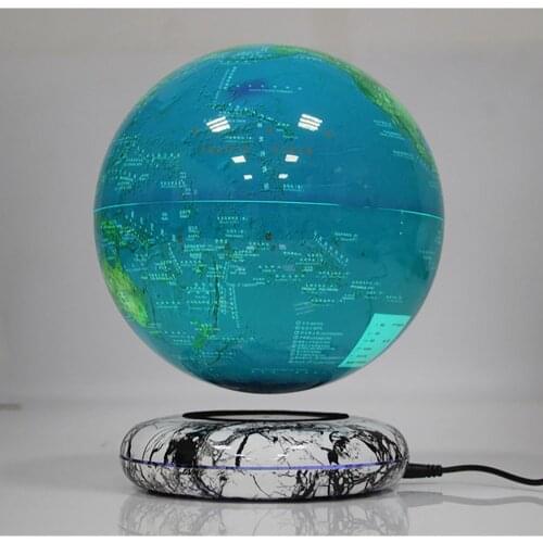 Home Decoration Magnetic Levitation 8 Inch Earth Rotated Floating Globe Festival Christmas New Strange Gift Children Toys
