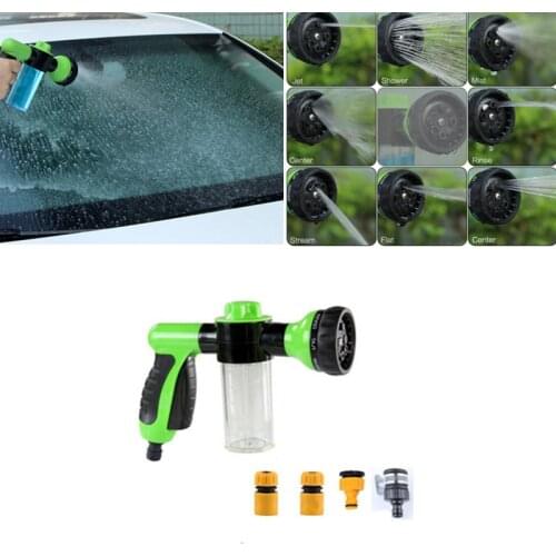 High Pressure Car Wash Water Gun Foam Sprayer Garden Water The Flowers Tool Hose Foam Nozzle Soap Dispenser Gun Auto Cleaning