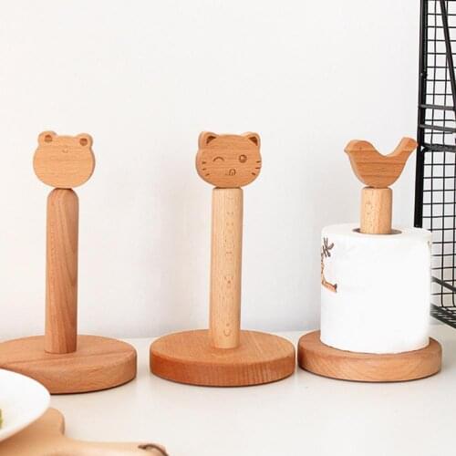 Premium Durable Animal Shape Rack Paper Towel Roll Holder Stand Convenient Tissue Holder Cute for Kitchen