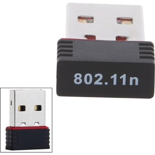 150Mbps USB 2.0 WiFi Wireless Adapter Network LAN Card 802.11 ngb