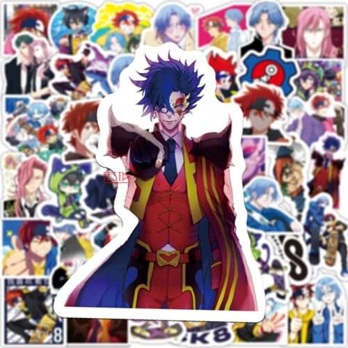 50PCS SK8 The Infinity Stickers SK8 Cosplay MIYA Reki Kyan Hasegawa Cherry Blossom Joe Adams Waterproof Stickers Student Sticker