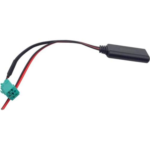 Car Radio Green Blue Mini ISO 6Pin 8Pin Connector Bluetooth 5.0 Aux Cable Adapter for Renault Radio Updatelist