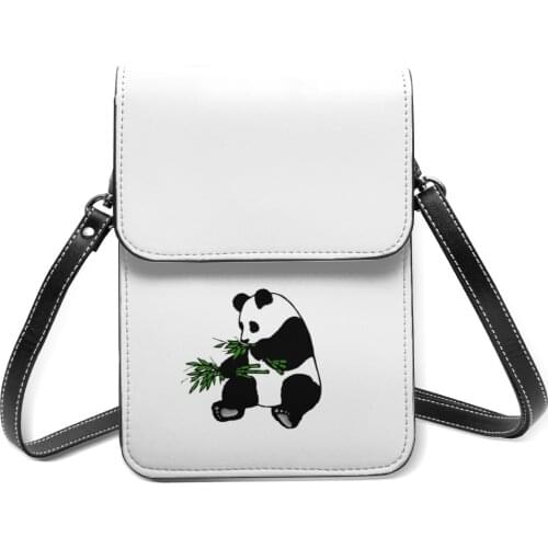 Bamboo Shoulder Bag Outdoor Student Mobile Phone Bag Gifts Vintage Leather Bags