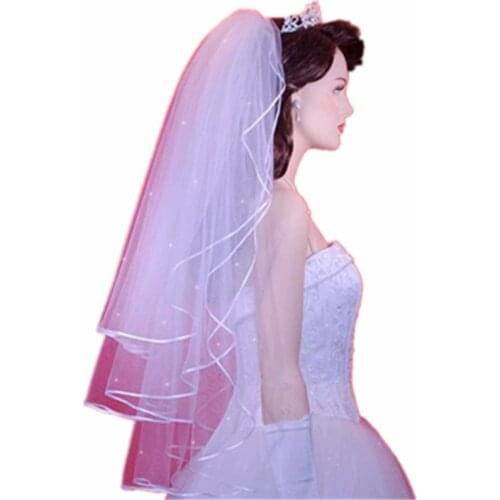 Veil With Comb Brides Wedding Hair Accessories For Women Bridesmaids Handmade Party Bridal Fine Romantic Gifts