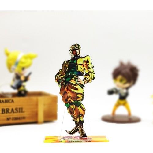 Love Thank You JOJO JoJos Bizarre Adventure DIO BRANDO #B acrylic stand figure model plate holder cake topper anime