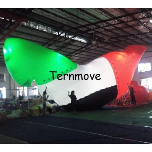 Giant Inflatable Advertising Balloon with National Flag Printing for Events UAE national flag helium balloon