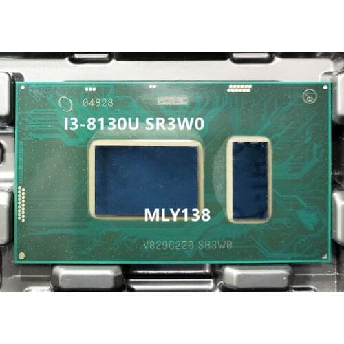 I3-8130u SR3W0 eight generation of BGA ball point CPU FJ8067703282227S R3W0