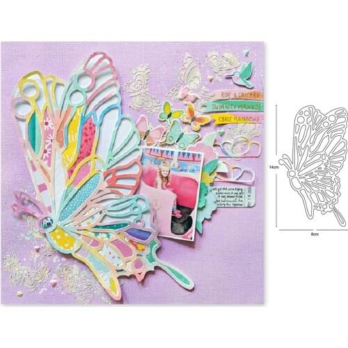 Metal cutting dies etched butterfly die mould decoration Scrapbook paper card craft knife blade punch stencils dies