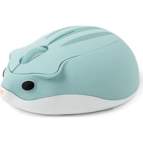 Cute Hamster Shape 2.4GHz Wireless 1200DPI Optical Mouse for Computer Laptop
