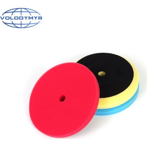 Volodymyr Buffing Pad Set Auto Car Polishing Pads Kit 6 Inch Disc with 5inch Hook and Loop for Car Polisher Buffing Machine