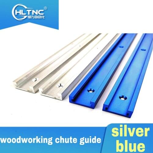 2020 New 30 type woodworking chute guide rail 200mm 300mm 400mm 500mm 600mm 800mm 1000mm 1220mm for woodworking table