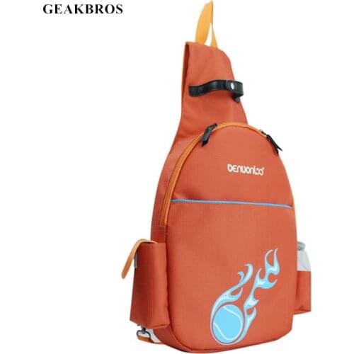 Tennis Backpack Badminton Bag for 2pcs Racket Waterproof Nylon Outdoor Sports Bag Accessories Camping Cycling Climbing Bag