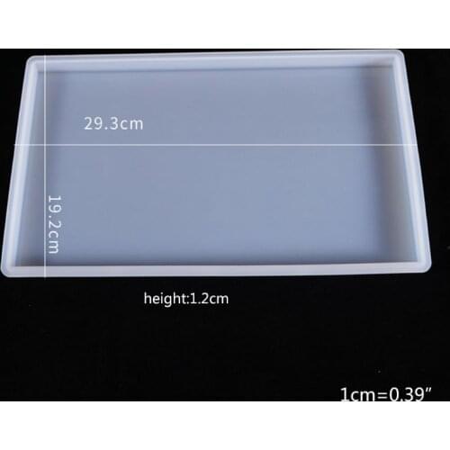 Crystal Epoxy Resin Mold Fruit Plate Casting Silicone Mould Handmade DIY Crafts