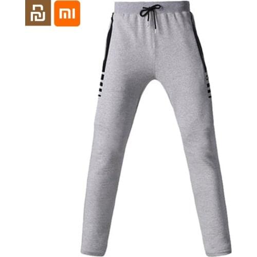 Xiaomi youpin sports casual pants mens cotton training pants sports trousers mid-waist loose casual pants