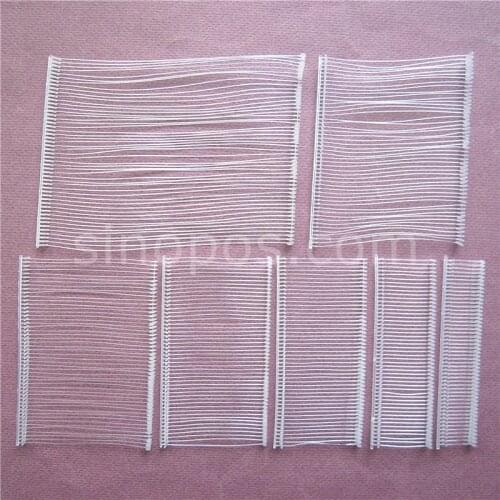 [Standard] Tag Pins PP Clear 10mm to 230mm, garment clothes tags seal barb cord price label tagging gun bullets refill fasteners