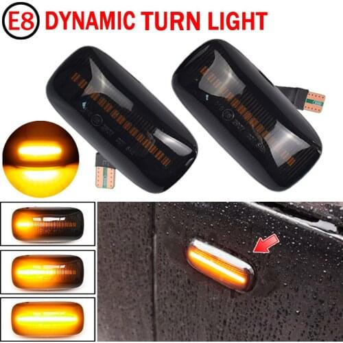 For Nissan Maxima Almera Pulsar N15 Cefiro A32 1995-2000 Car Led Dynamic Turn Signal Lights Side Marker Fender Lamp Indicator