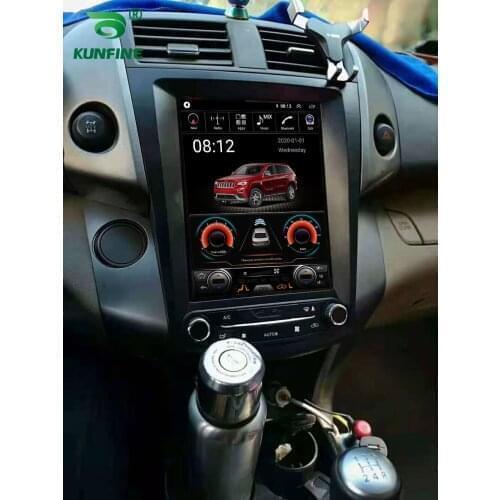 Tesla Screen Octa Core 4GB RAM 64GM ROM Android 10.0 Car DVD GPS Player Deckless Car Stereo For Toyota Camry 2012-2015 Radio