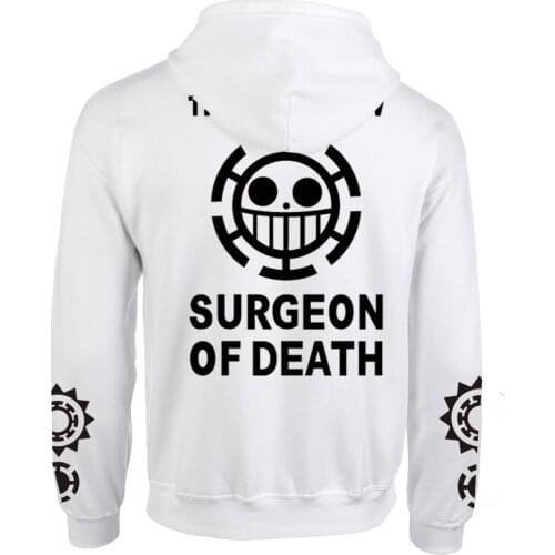 Trafalgar One Piece Hoodie Coat Cosplay