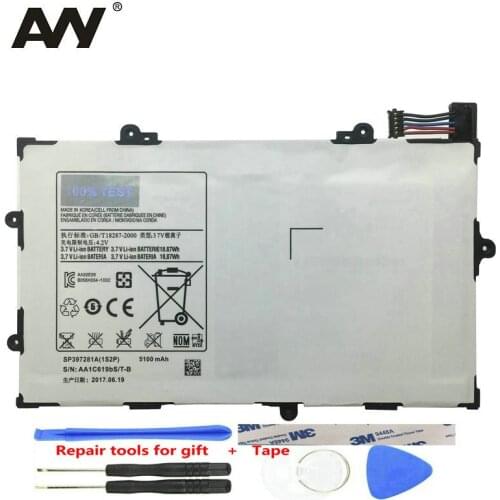SP397281A 1S2P Built-in Battery For Samsung GALAXY Tab 7.7 P6800 P6810 GT-P6800 GT-P6810 Tablet Replacement Batteries 5100mAh