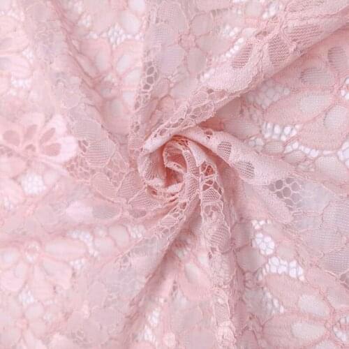 Womens Clothing, Hollow Lace Dress Fabric Spring Summer Fashion Decorative Tablecloth Hndmade DIY 100cmx150cm