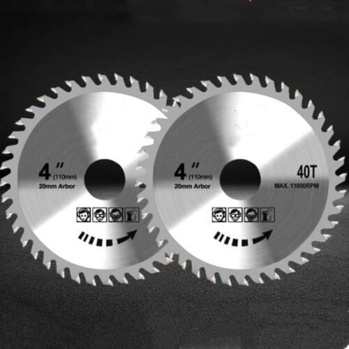 1pc 105mm 40 Teeth Circular Saw Blade Wood Cutting Disc Woodworking For Angle Grinder Saw Disc Saw Blade For Wood Carving Disc