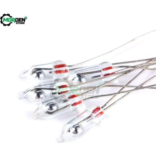 10Pcs/Lot 3mm 5mm Mercury Switch Tilt Switch Unidirectional On/Off