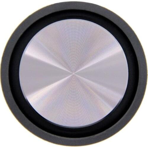 2PCS Rubber Metal Low Frequency Passive Bass Radiator Speaker Diaphragm Auxiliary Strengthen Woofer Vibration Membranes X3UE