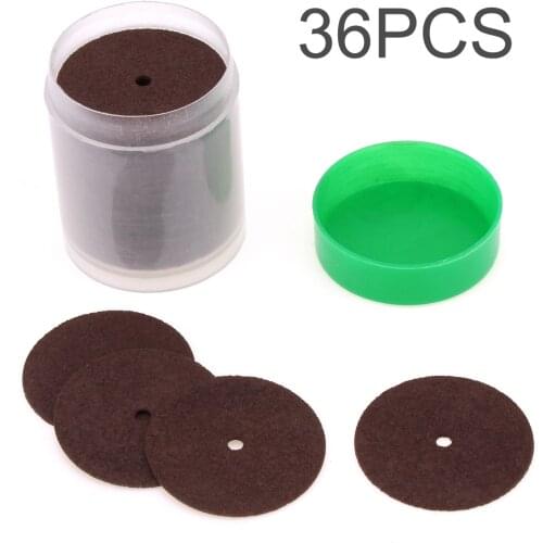 36pcs Resin Cutting Wheel Disc Abrasive Sand Cut-off Wheels for Dremel Rotary Tool